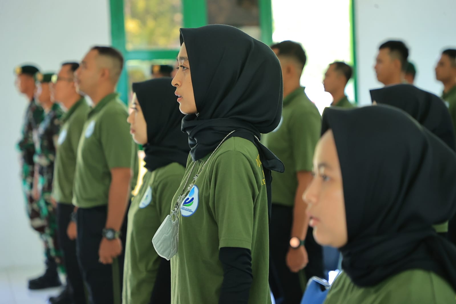Foto 6 dari 9: Tingkatkan Kedisiplinan, PDAM Gelar Pembinaan Pegawai Bersama Batalyon Infanteri 501