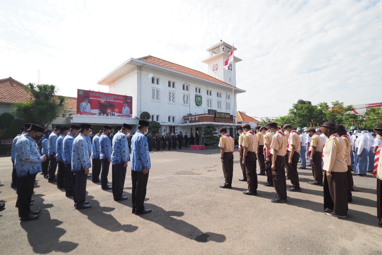 Foto 10 dari 10: Wali Kota Pimpin Upacara Hari Kesaktian Pancasila