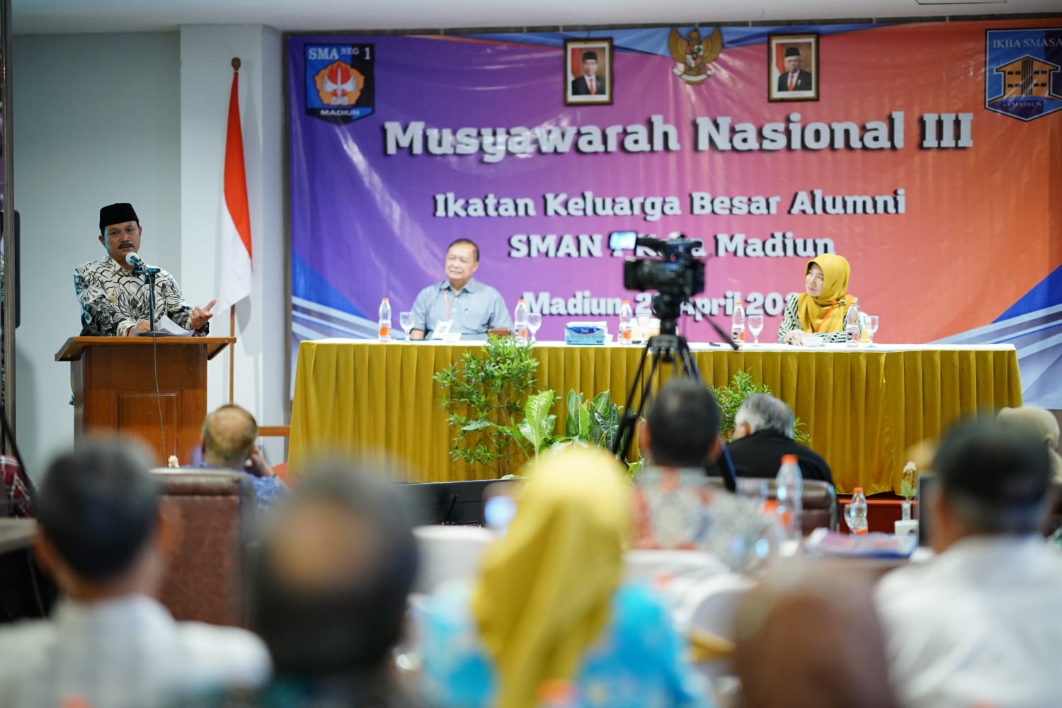 Foto utama berita: Buka Munas III Ikba Smasa, Wali Kota : Kontribusi Alumni Tingkatkan Pembangunan Kota