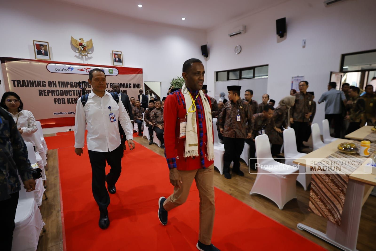Foto 8 dari 9: Lawatan Delegasi Kenya dan Bangladesh di Kota Madiun Dimulai, Wali Kota Siap Berikan Pelayanan Terbaik