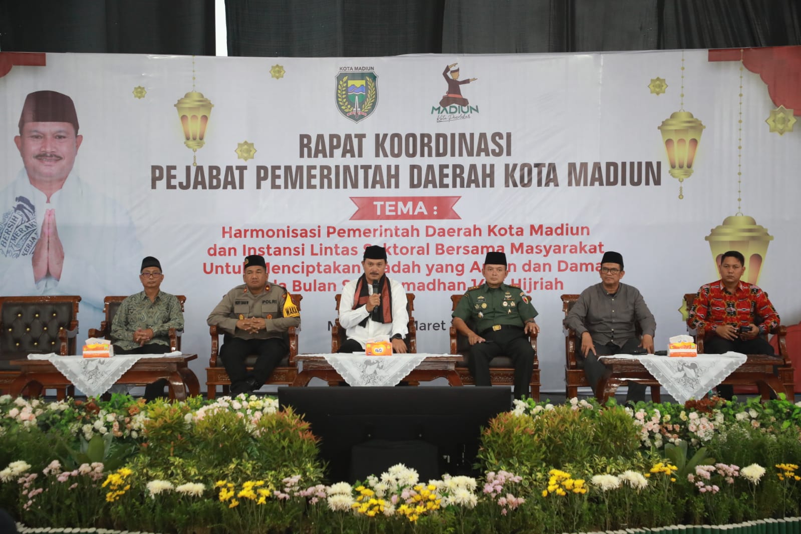 Foto 9 dari 13: Ciptakan Ibadah Ramadan Aman Dan Damai, Wali Kota Gelar Rakor Instansi Lintas Sektoral