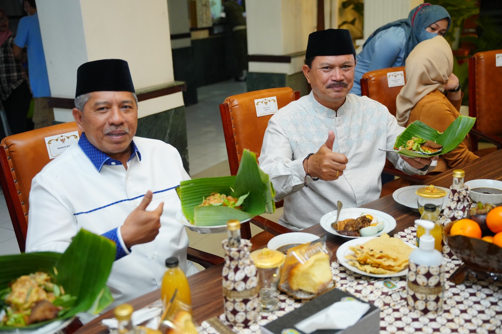 Foto 3 dari 4: Terima Kunjungan Bupati Siak, Wali Kota: Kita Terbuka Demi Kemajuan Bersama
