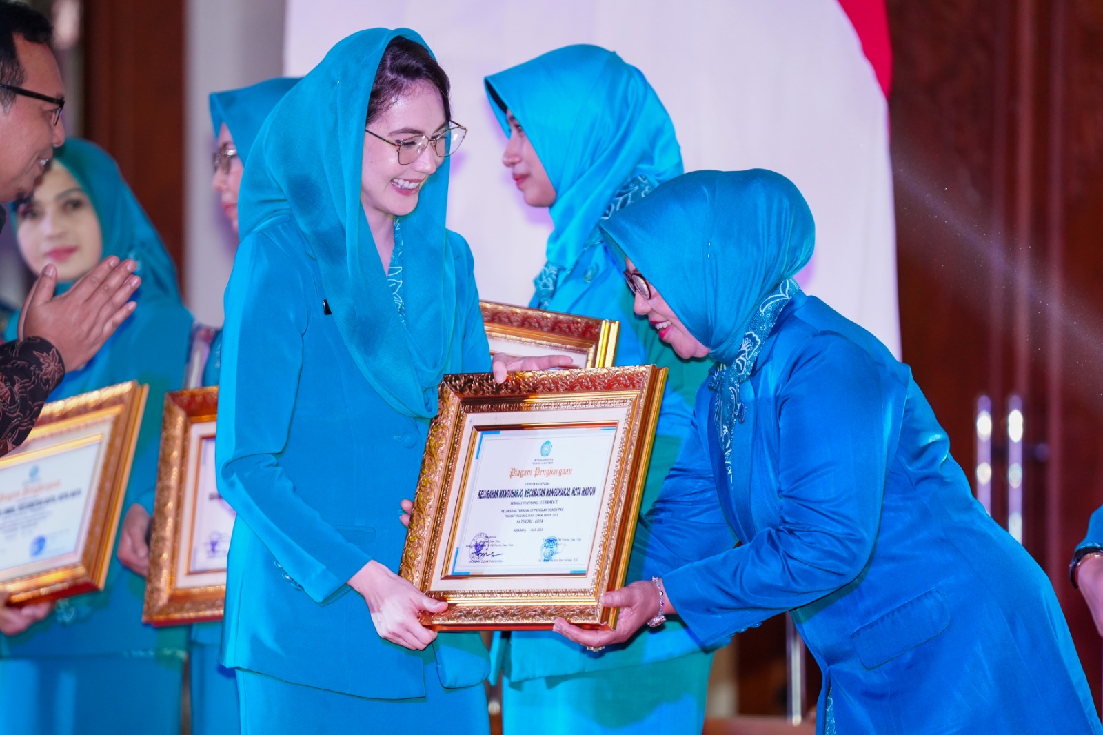 Juara Pelaksana Terbaik 10 Program Pokok PKK Tingkat Provinsi Lagi, Kali Ini Kelurahan Manguharjo yang Ukir Prestasi
