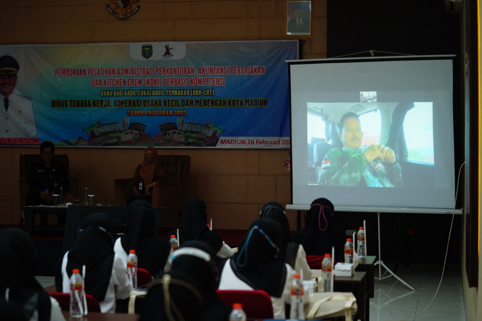 Foto 3 dari 9: Pelatihan Kerja 2023 Dimulai, Wali Kota Pesan Peserta Serius Ikuti Pelatihan