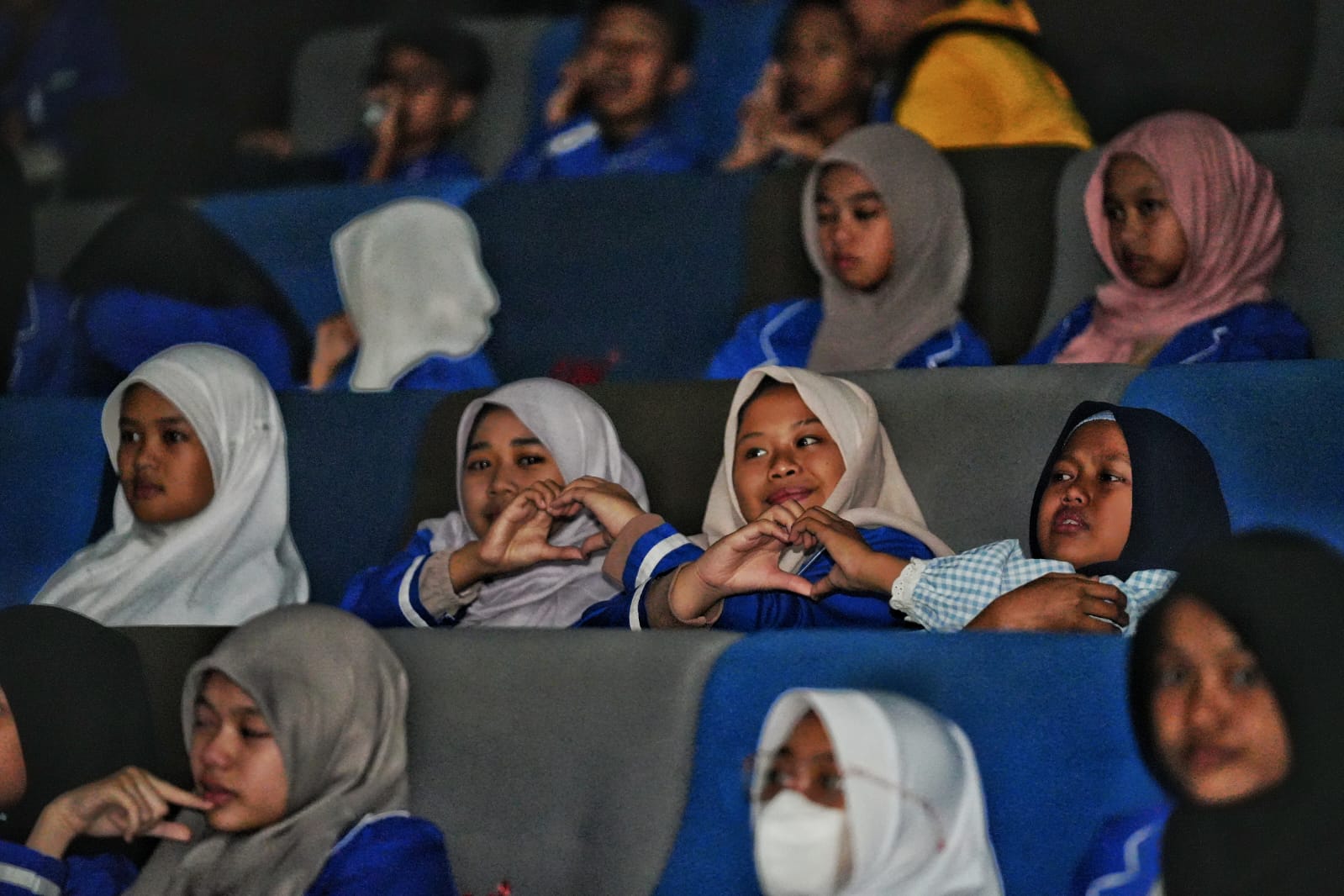 Foto 5 dari 6: Ada Pembelajaran Karakter di Film Tegar, Sekolah Ajak Peserta Didik Nobar