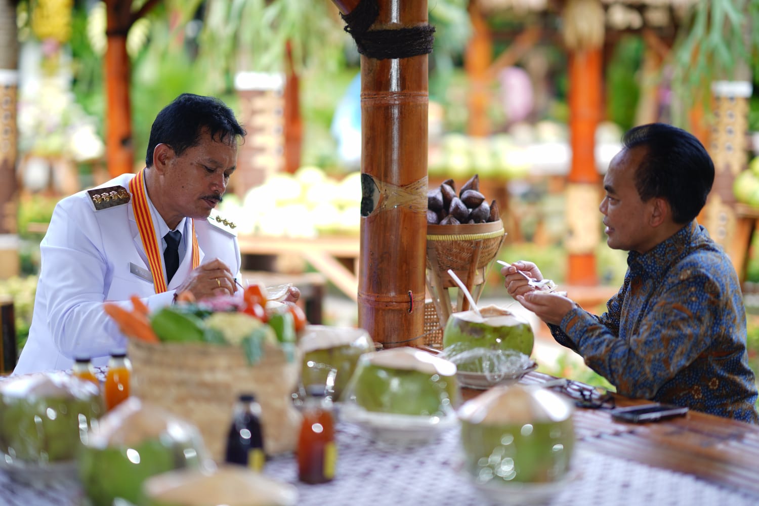 Foto 7 dari 9: Datang Ke Kota Madiun, Sesmenko Bidang Perekonomian Silaturahim Dengan Wali Kota