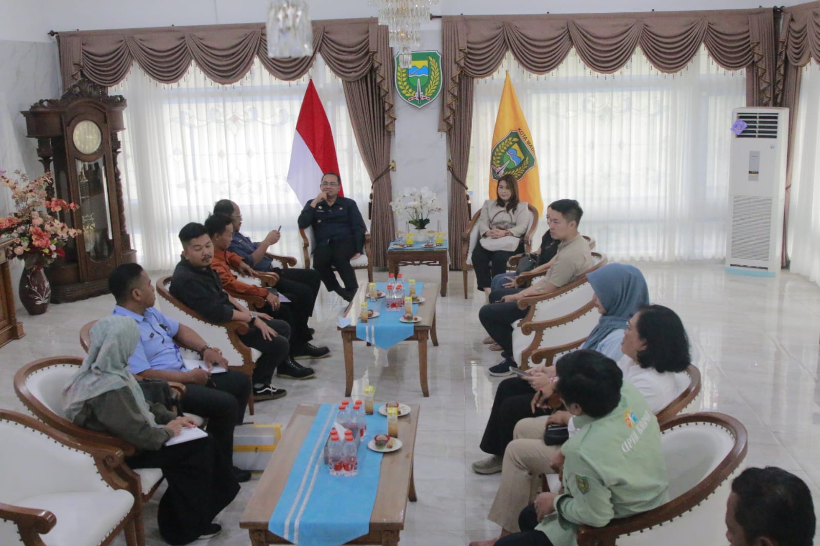 Foto 5 dari 9: Segera Launching, Superindo Sowan ke Pj Wali Kota