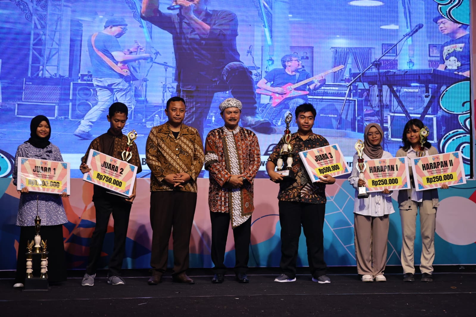 Foto 7 dari 9: Wali Kota Apresiasi Malam Puncak Mataraman Art Festival 2023