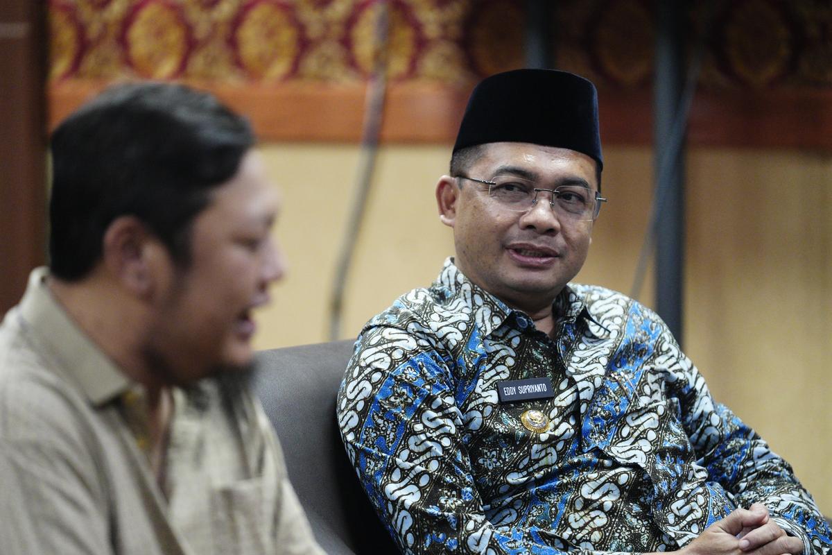 Foto 5 dari 8: Jalin Sinergi, Pj Wali Kota Silaturahmi ke Pimpinan DPRD Kota Madiun