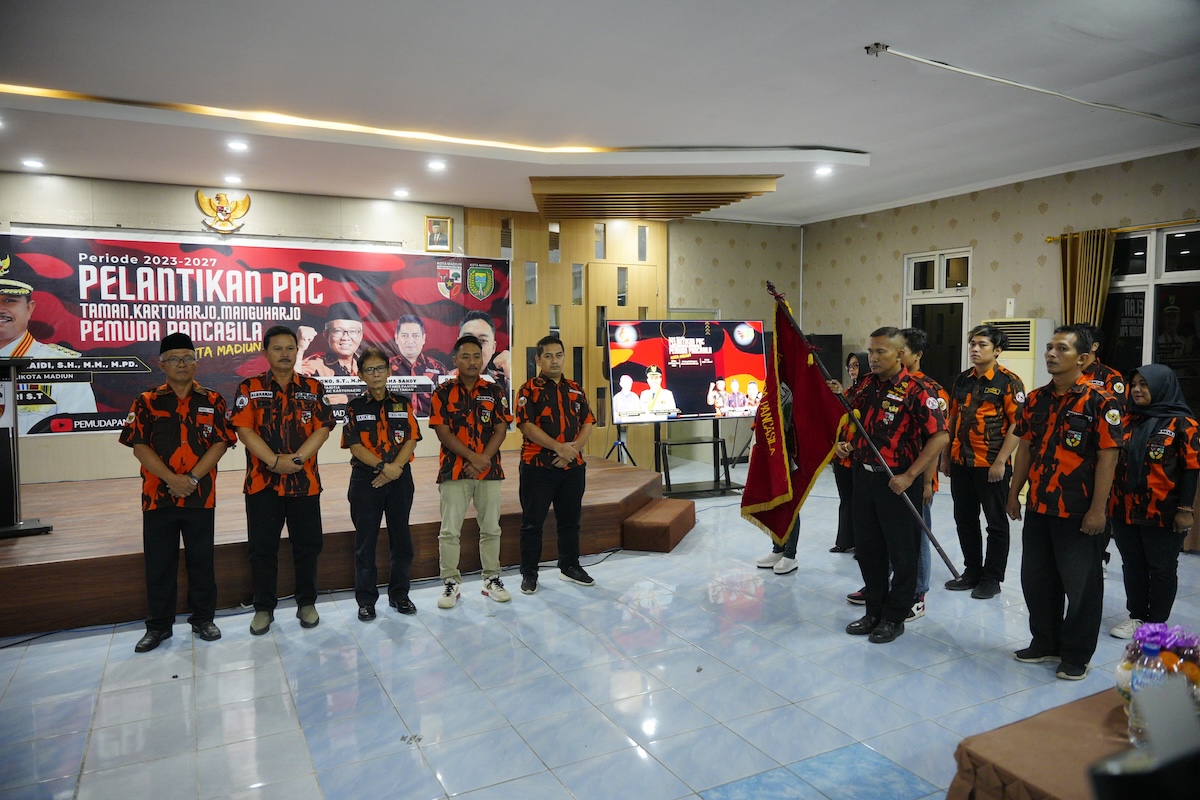 Foto 2 dari 8: Hadiri Pelantikan PAC Pemuda Pancasila, Wali Kota Harap Organisasi Semakin Solid