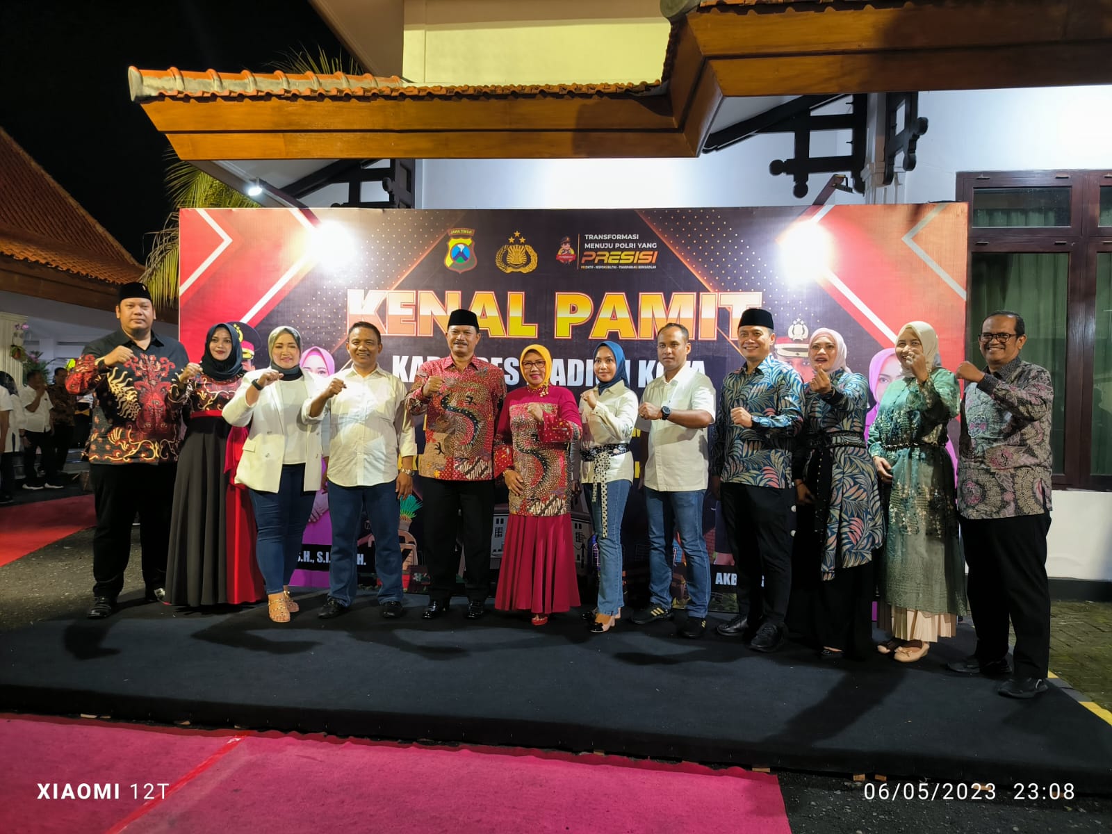 Foto 10 dari 10: Hadiri Pisah-Sambut Kapolres Baru, Wali Kota Ajak Sinergi Lebih Kuat Dan Solid