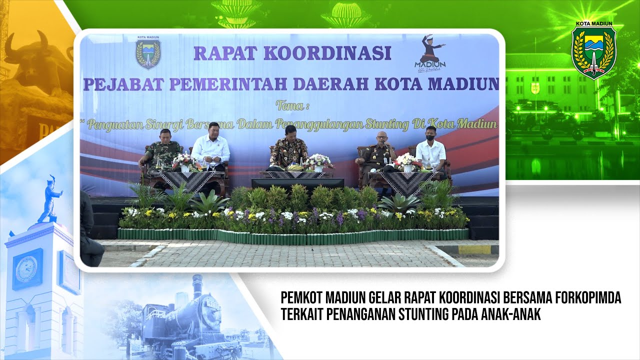 Pemkot Madiun Gelar Rapat Koordinasi Bersama Forkopimda Terkait Penanganan Stunting Pada Anak-Anak