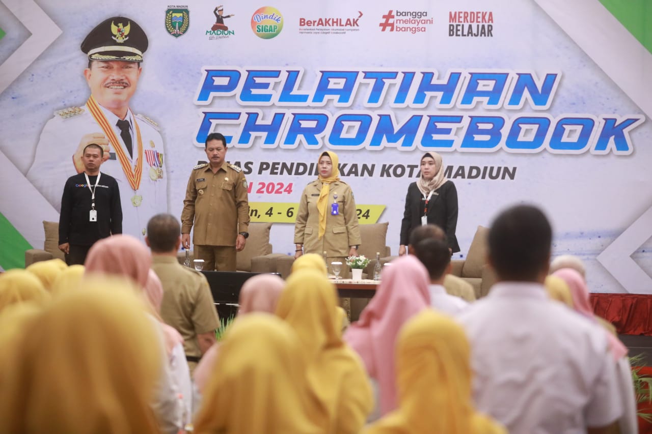 Foto utama berita: Buka Pelatihan Chromebook, Wali Kota Dorong Guru Tingkatkan Kompetensi Dan Inovasi