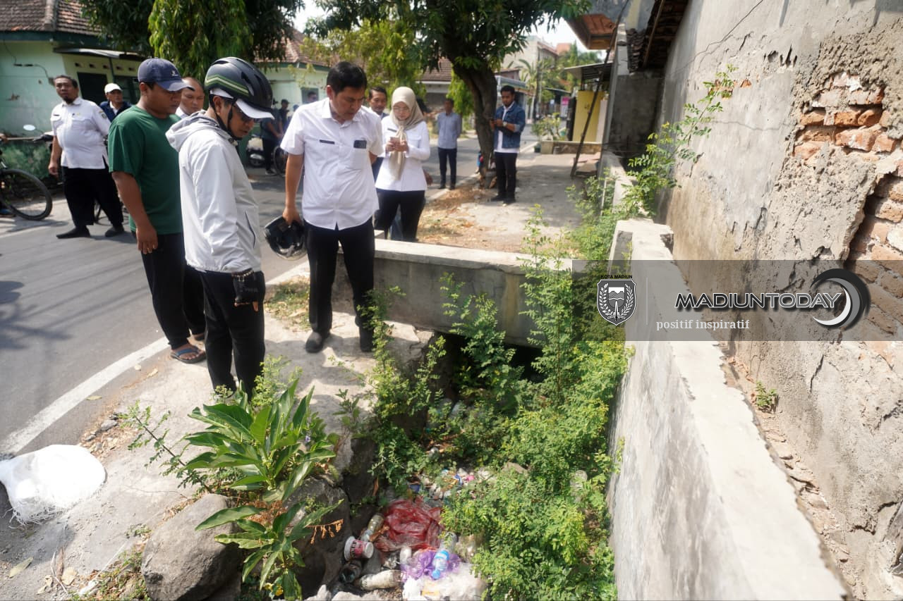 Madiun Darurat Drainase, Plt Wali Kota Minta Data Drainase Seluruh Kota Untuk Dikaji Minggu Ini