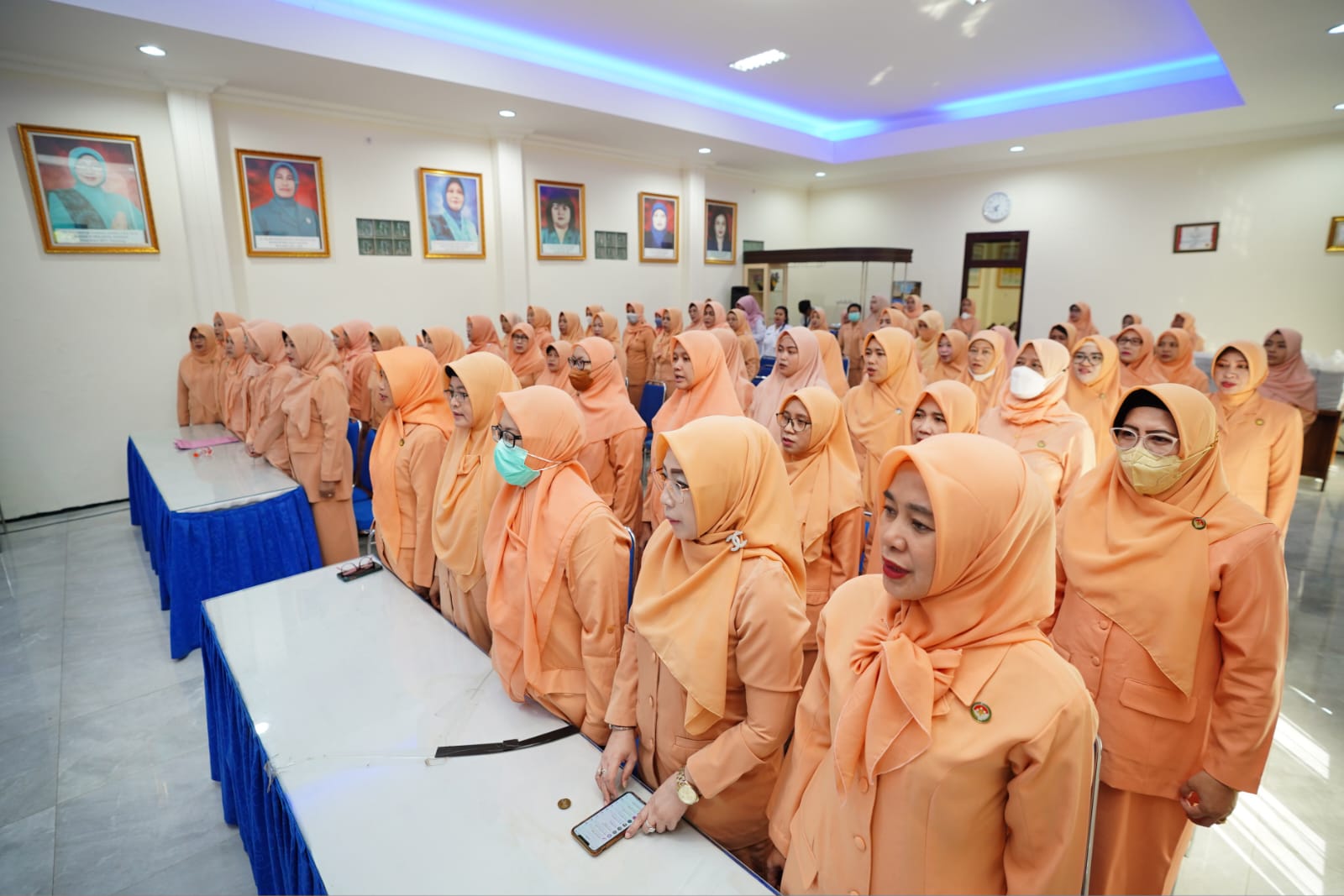 Foto 9 dari 9: Unsur Pelaksana DWP Kota Madiun Berganti, Ketua DWP Kota Madiun Harap Tingkatkan Peran dan Kontribusi