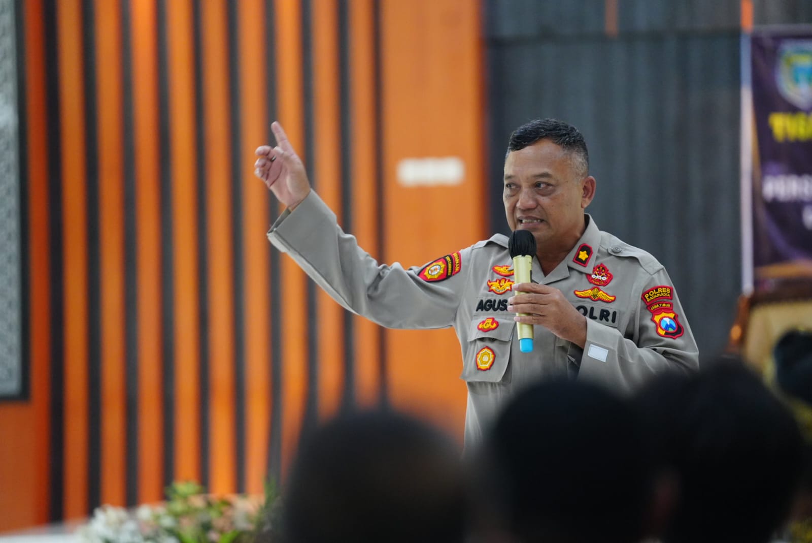 Foto 4 dari 8: Rakor Tiga Pilar Kecamatan Taman, Wali Kota Sampaikan Jaga Kondusifitas Jelang Muharram