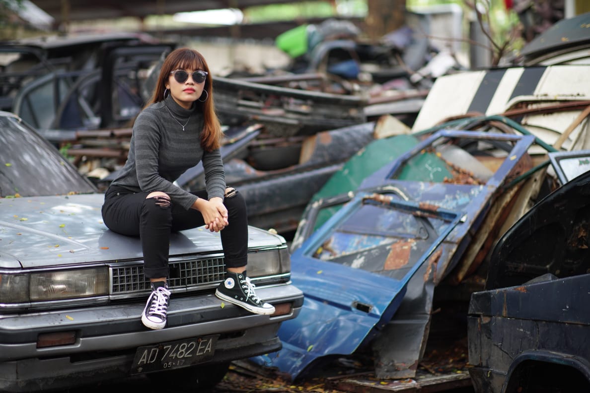 Foto 3 dari 8: Tak Hanya Tempat Jual-Beli Besi, Tetapi Juga Asyik Untuk Fotografi