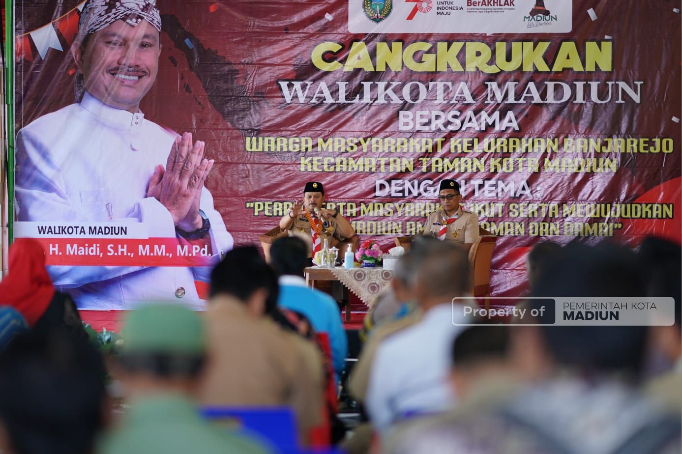 Foto 5 dari 9: Cangkrukan Bersama Wali Kota Hadir Kembali, Wali Kota Temui Masyarakat di Kelurahan Banjarejo dan Taman Kali Ini