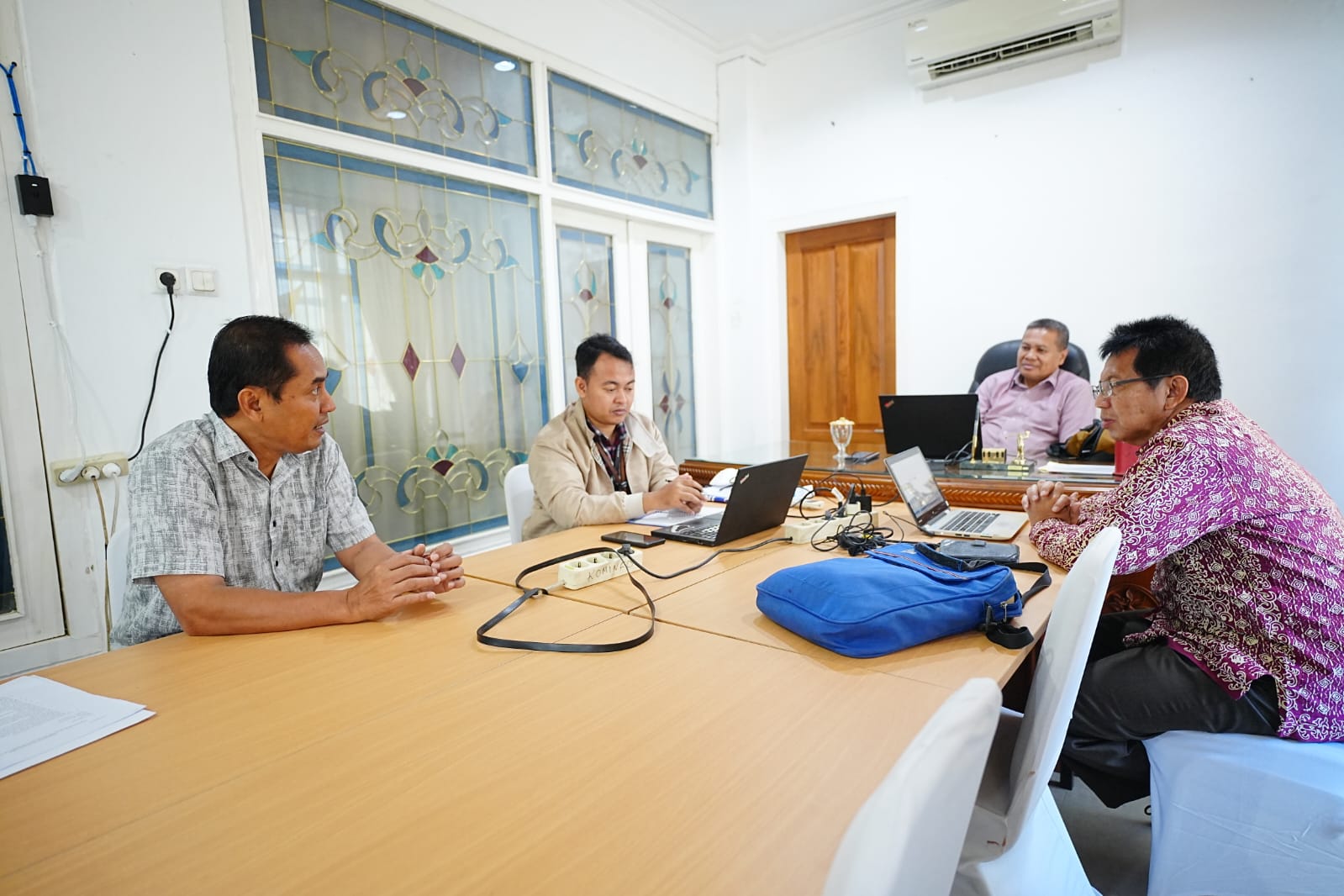 Foto 8 dari 10: Assessment Dengan Tim UT Berakhir, Tim Juga Tinjau Pengelolaan Gas Metan di TPA