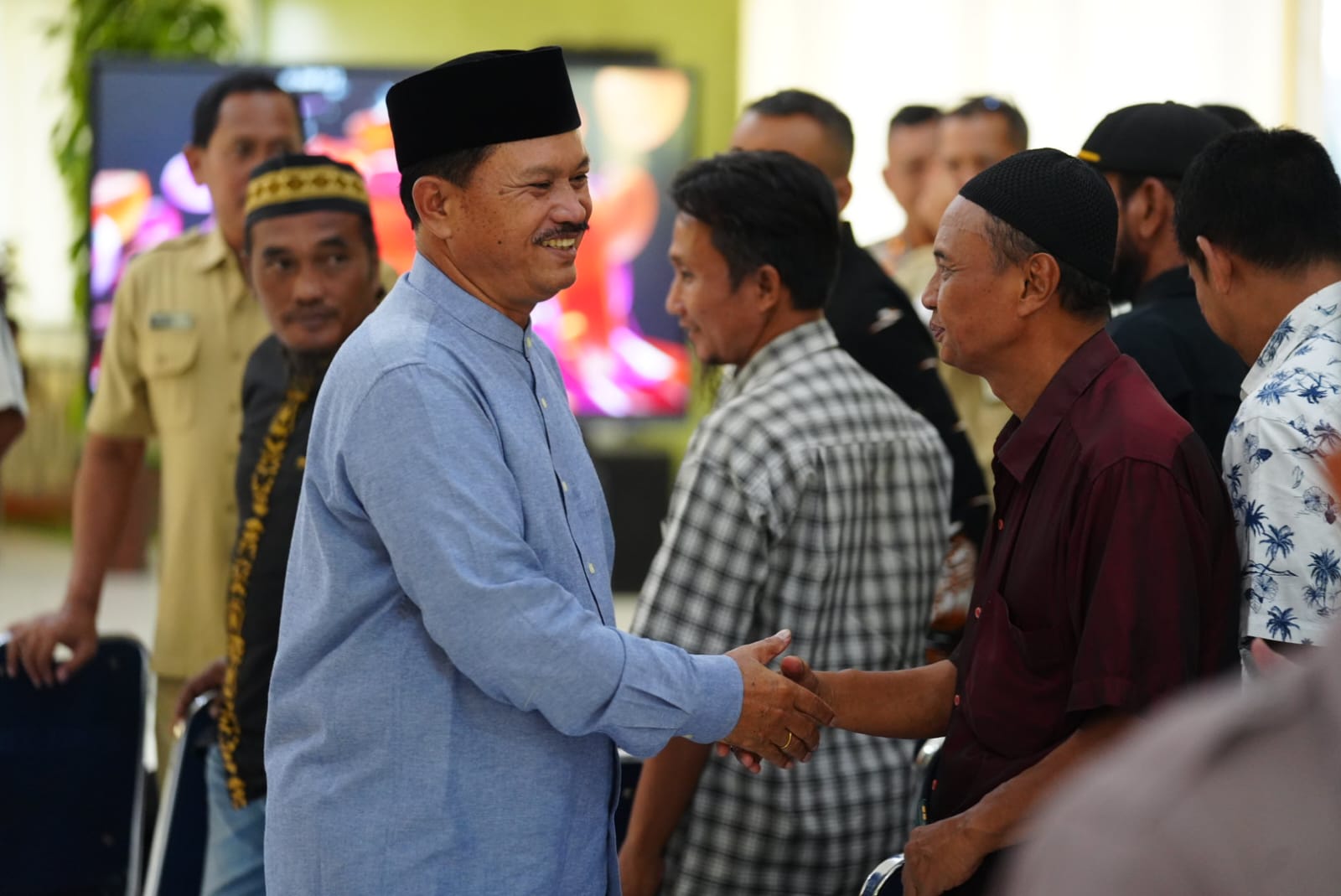 Foto 7 dari 8: Rakor Tiga Pilar Kecamatan Taman, Wali Kota Sampaikan Jaga Kondusifitas Jelang Muharram