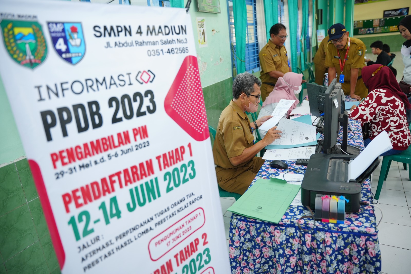 Dindik Pantau Pelaksanaan PPDB Jalur Online Tahap 1