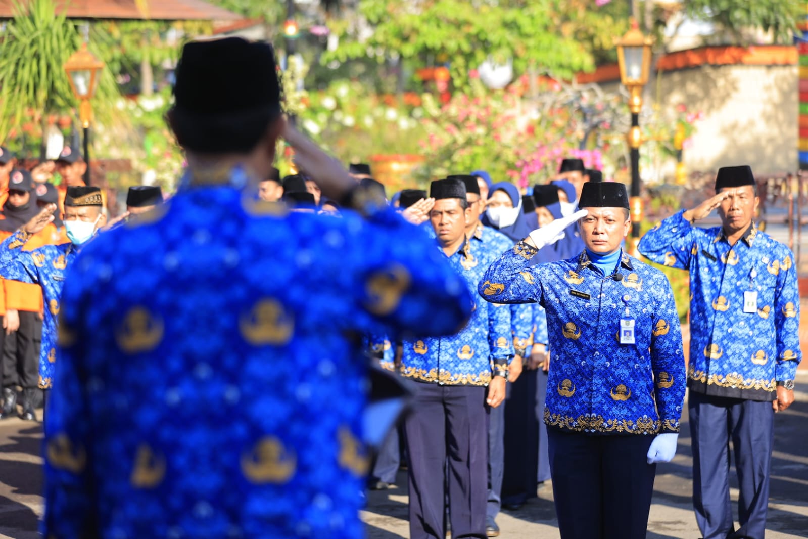 Foto 2 dari 11: Peringatan Harkitnas ke-115, Wali Kota: Ini Momentum Bangkit Setelah Covid