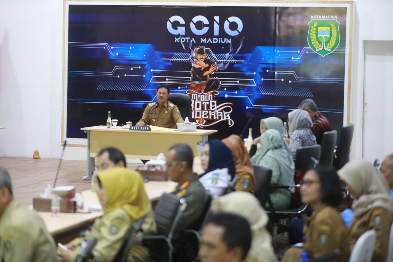 Foto 8 dari 10: High Level Meeting TPID, Wali Kota Sampaikan Strategi Jaga Stabilitas Harga Sembako