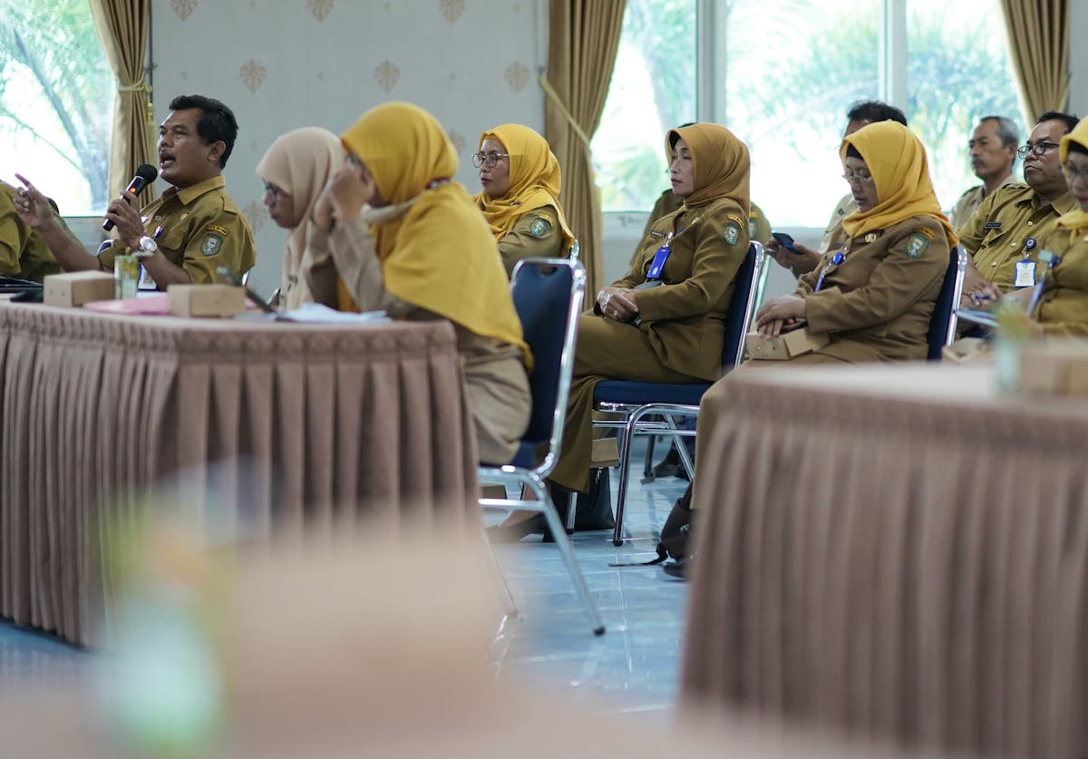 Foto 6 dari 7: Cegah Pungli di Sekolah, Tim Saber Pungli Beri Sosialisasi ke Kepsek SD hingga SMA sederajat se Kota Madiun