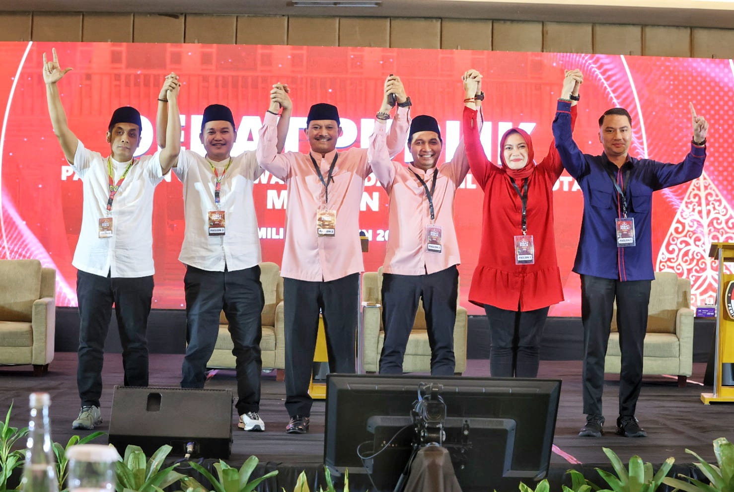 Foto utama berita: Debat Publik Perdana Seru Lagi Kondusif