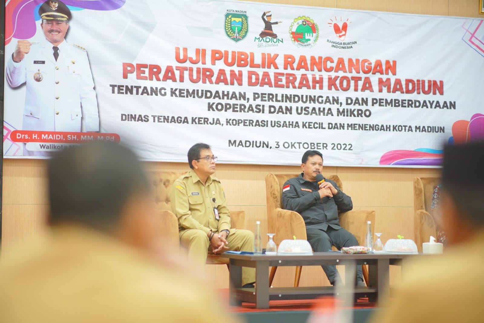 Foto 1 dari 6: Gelar Uji Publik Rancangan Perda, Wali Kota: Aturan Ada Untuk Memudahkan Usaha