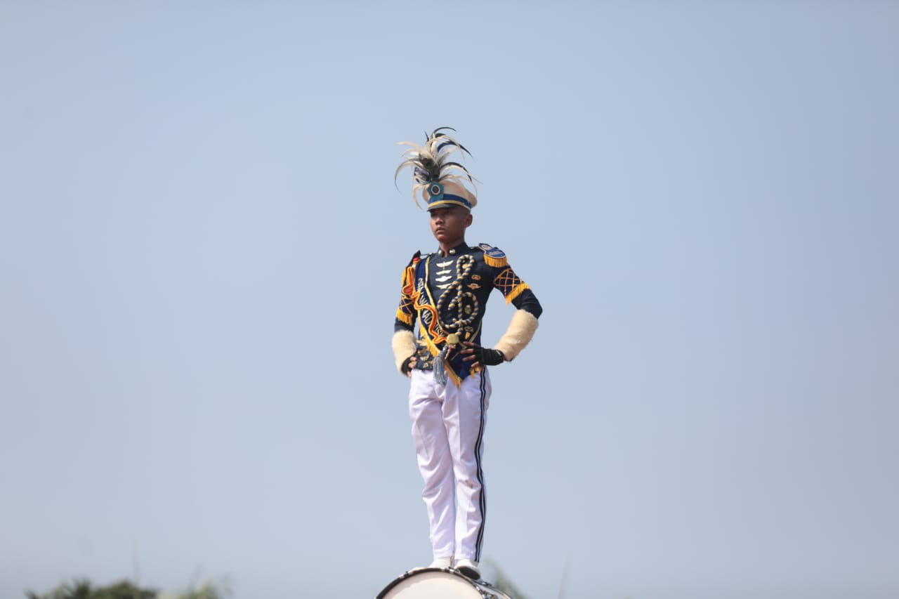 Foto 12 dari 12: Puncak Hari Jadi ke-105, Koreografi Pencak Silat Hingga Marching Band Sukses Meriahkan Gelaran Upacara
