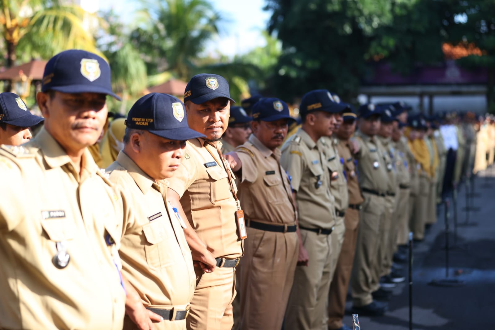 Foto 6 dari 7: Apel dan Beri Pembinaan Bagi Pejabat di Lingkup Pemkot Madiun, Wali Kota Harap Perkuat Sinergi