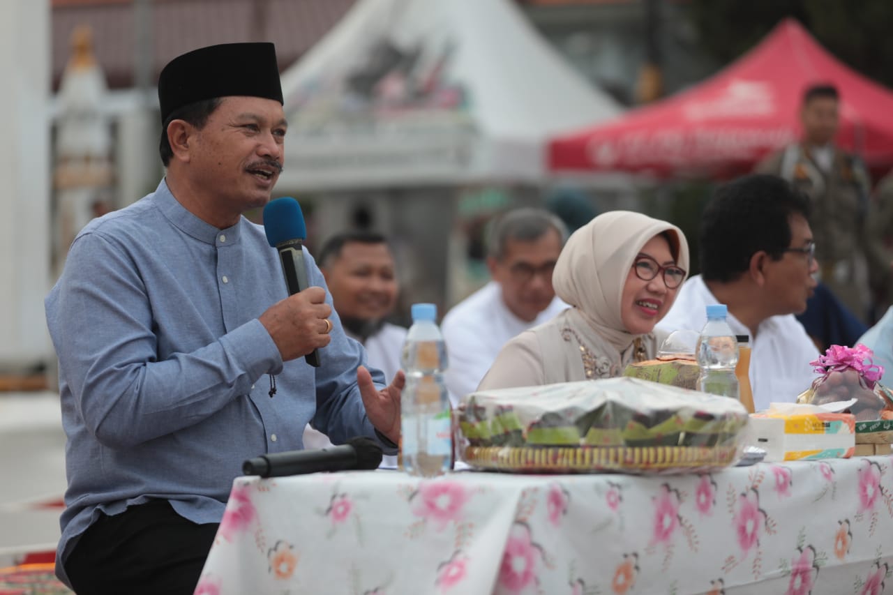 Foto 2 dari 14: Halal Bihalal dengan Pedagang PRC, Wali Kota Sampaikan Rencana Penyempurnaan Kawasan