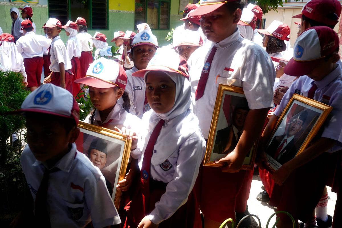 Foto 17 dari 18: Sambut Presiden Baru