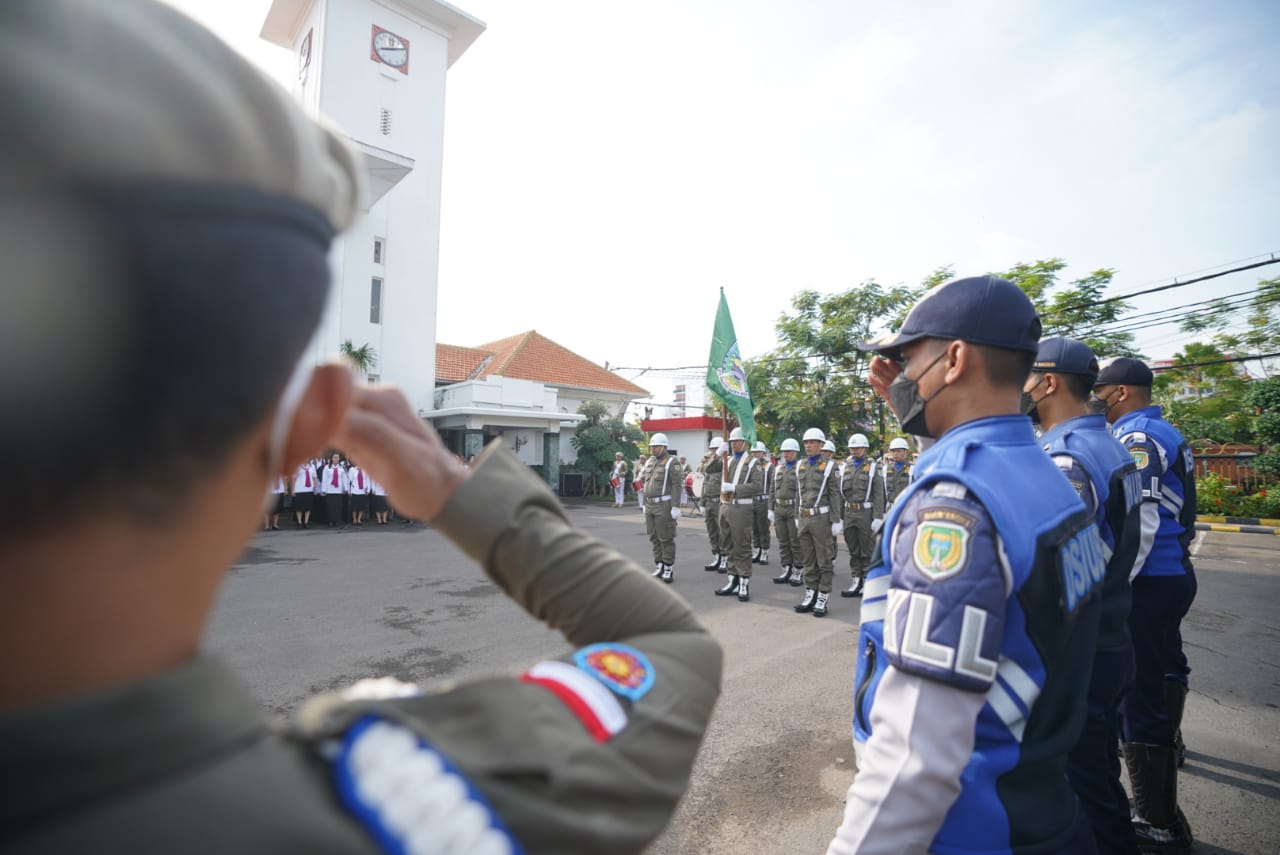 Foto 6 dari 12: Peringati HUT Pemprov Jatim, Pemkot Madiun Gelar Upacara