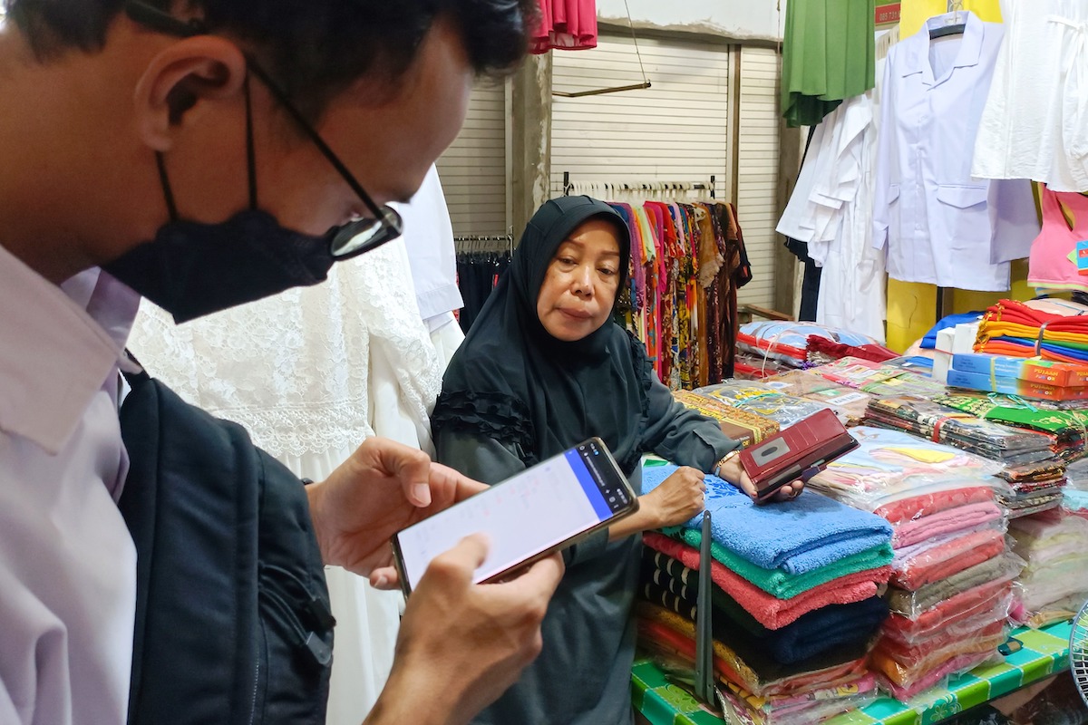 Foto 1 dari 6: Ajak Pedagang Melek IT, Dinas Perdagangan Gandeng Diskominfo Beri Sosialisasi Di PBM