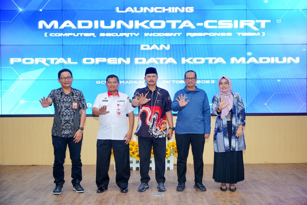 Foto 9 dari 9: Launching CSIRT dan Portal Satu Data, Wali Kota: Informasi Kita Permudah Tetapi Keamanan Kita Tingkatkan