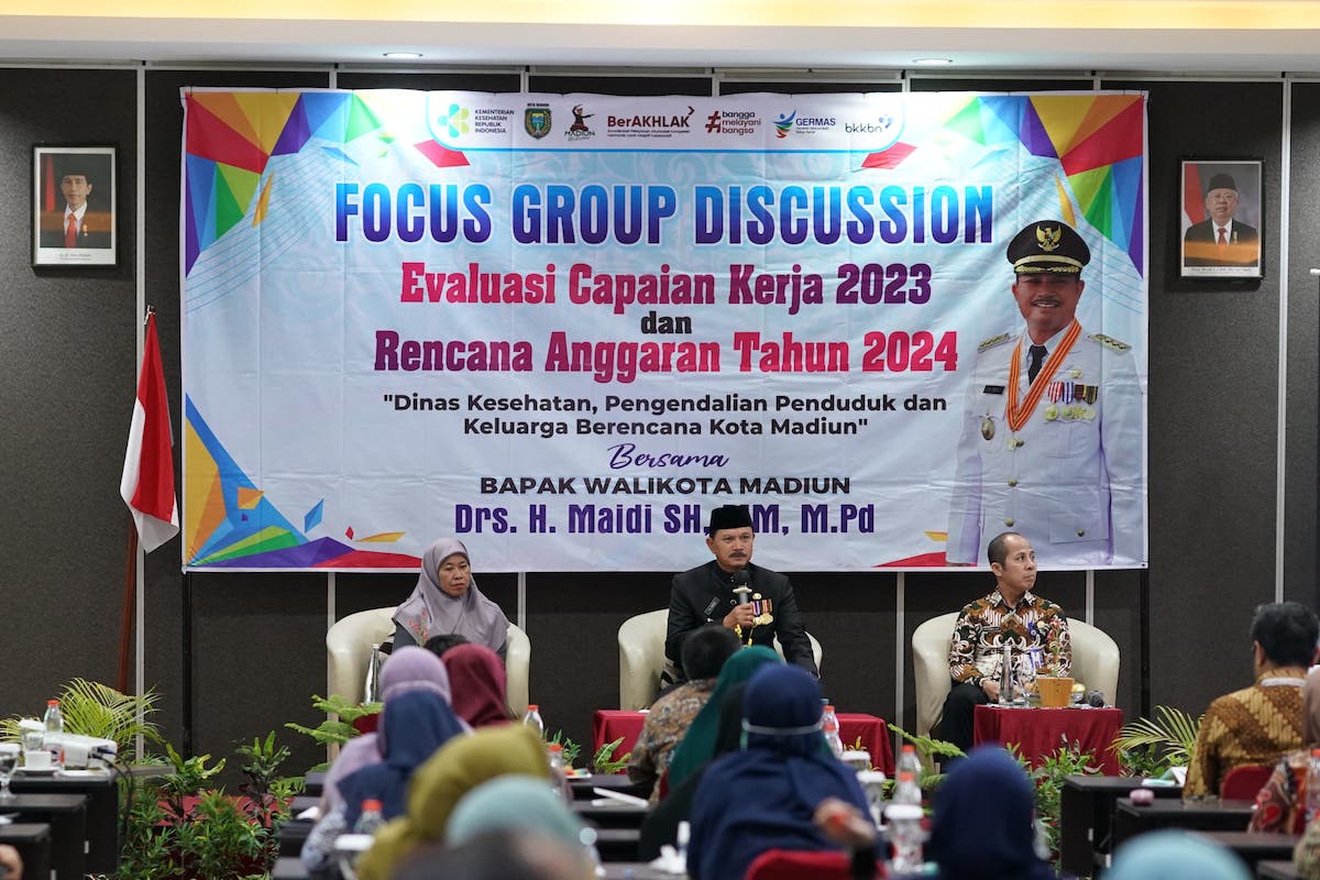 Buka FGD Evaluasi Capaian Kerja Dinkes PPKB, Wali Kota : Dinkes Harus Sehat