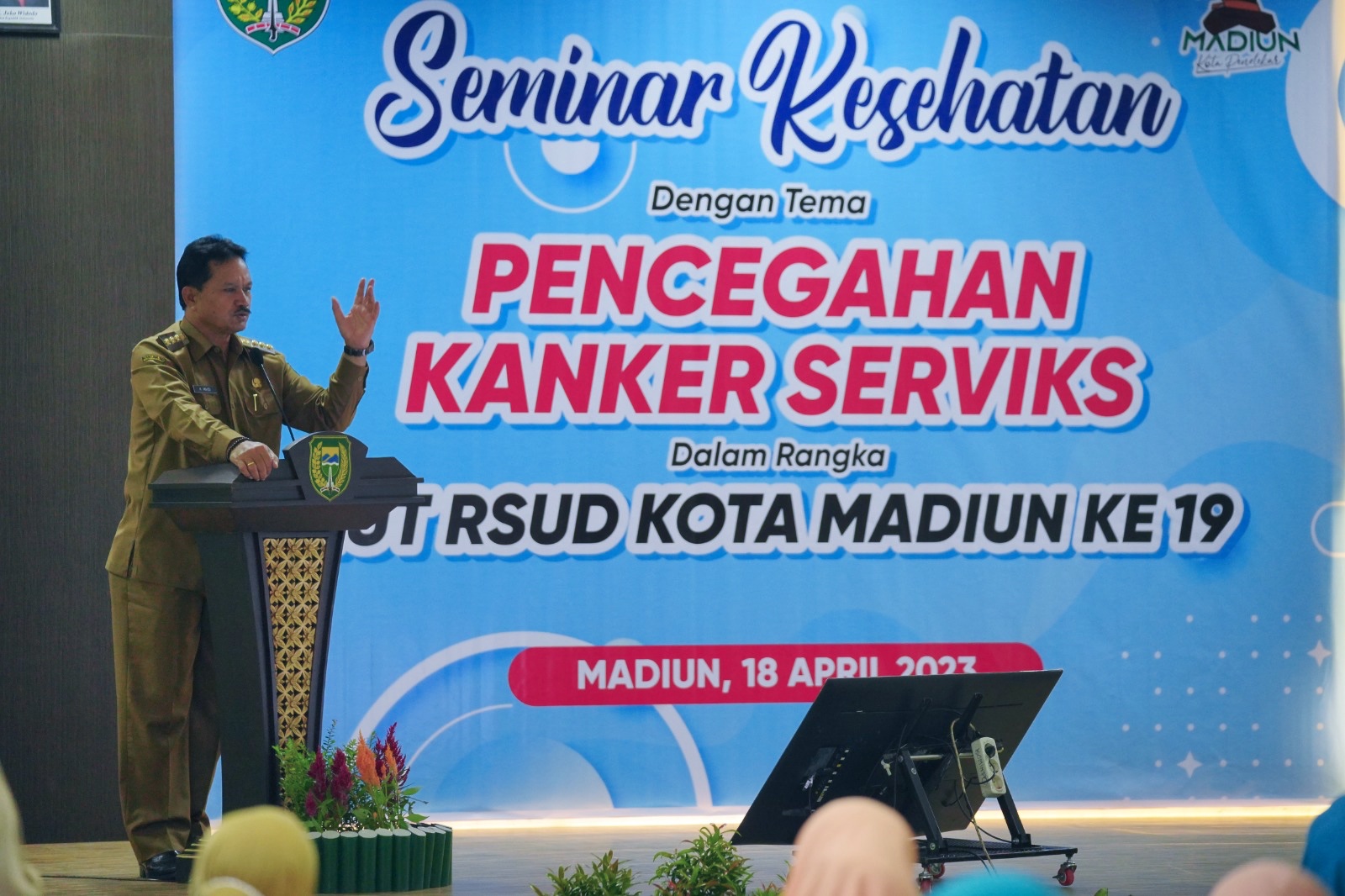 HUT Ke-19 RSUD Kota Madiun, Wali Kota: Usia Muda Penampilan Dewasa