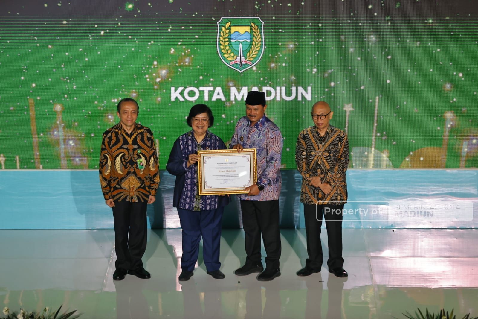 Tiga Tahun Berturut-Turut, Kota Madiun Raih Penghargaan Nirwasita Tantra
