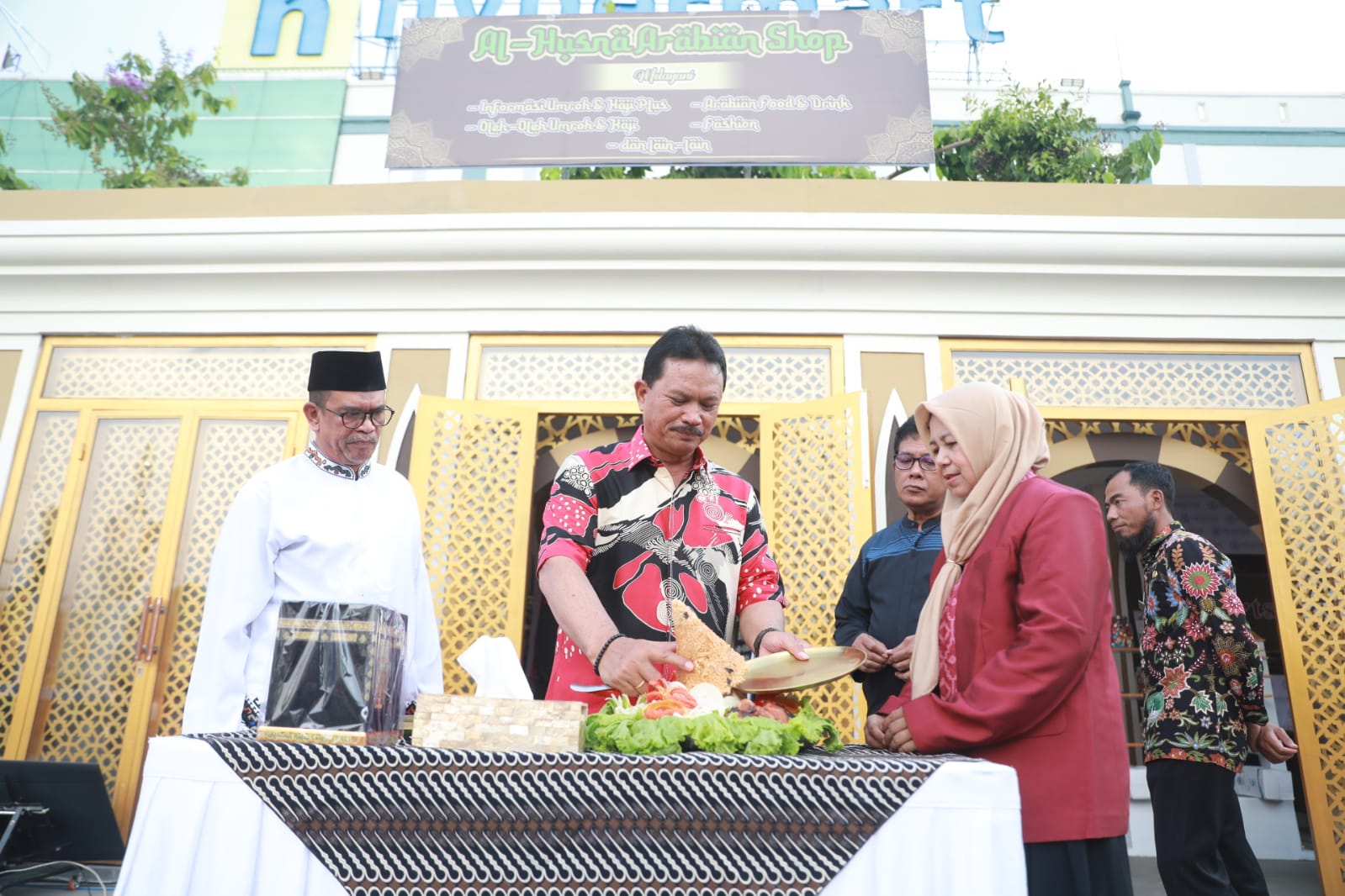 Foto 11 dari 15: Jadi Lokasi Manasik Umroh, PRC Kini Juga Dilengkapi Pusat Perbelanjaan Khas Arab