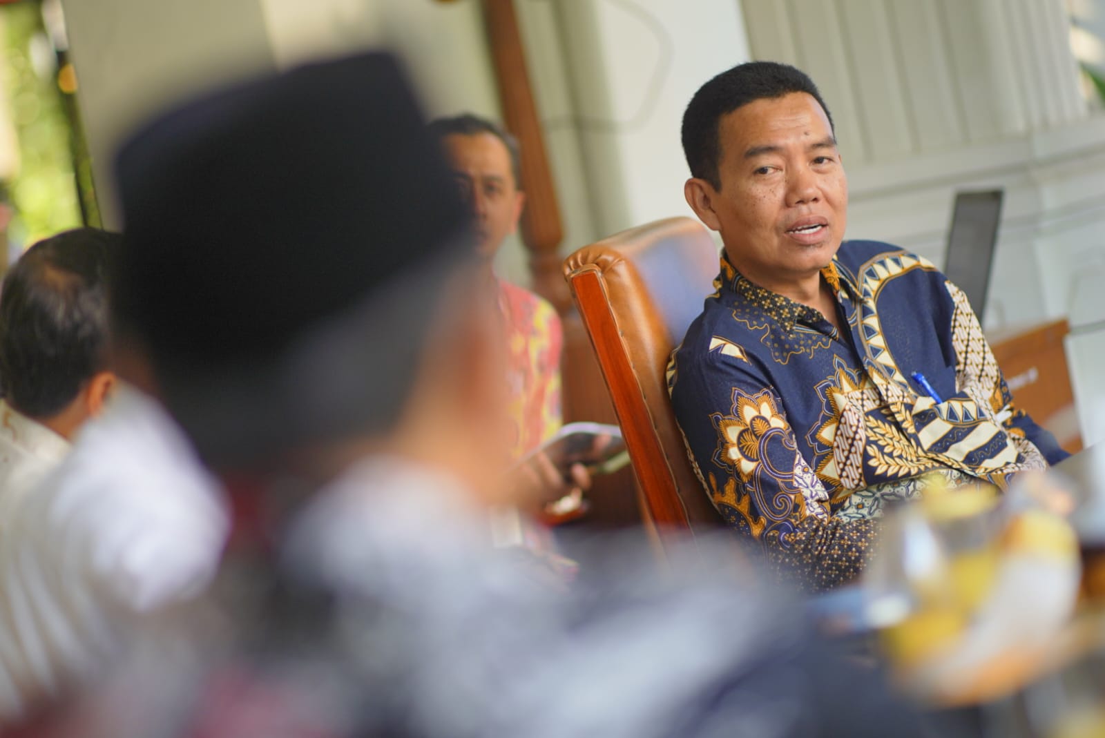 Foto 3 dari 7: Audiensi Dengan Prof. Didiek Dari Bogor, Wali Kota Coba Kembangkan Kelapa Kopyor Di Kota Madiun