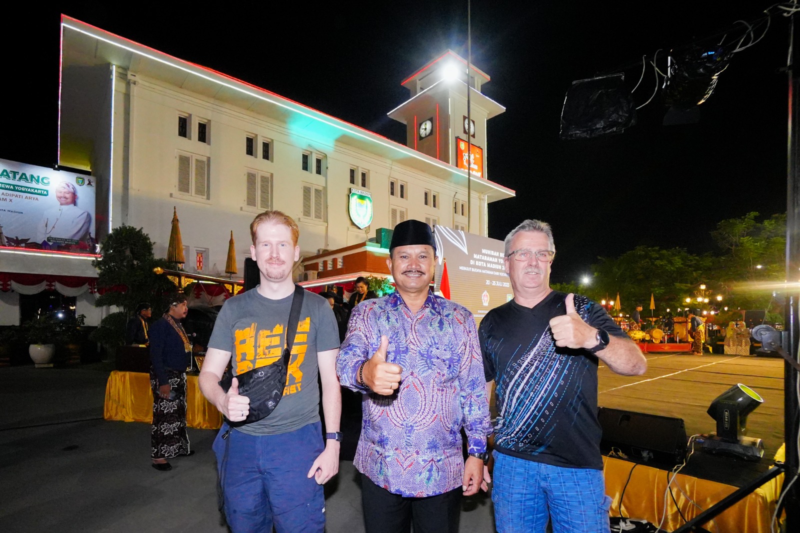 Ada Bule Jerman di Muhibah Budaya, Kota Madiun Makin Sering Dikunjungi Turis Mancanegara