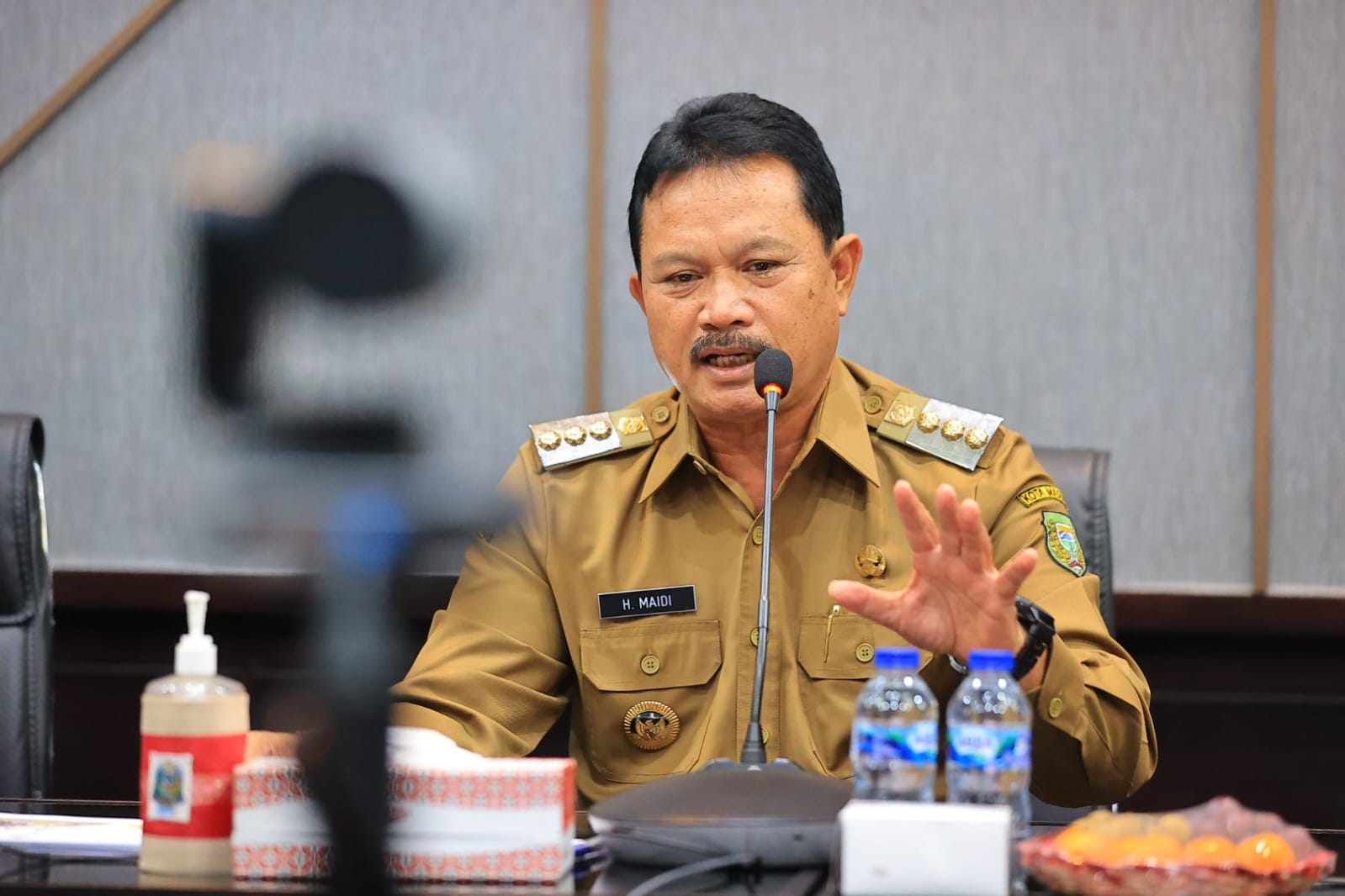 Foto 2 dari 8: Masuk Tiga Besar Paritrana Award 2023 Jawa Timur, Kota Madiun Turut Tahapan Wawancara untuk Tentukan Juara