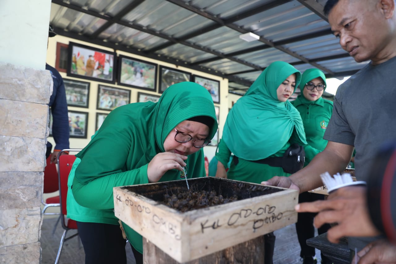 Foto 4 dari 10: Olahraga Di Ngrowo Bening, Pangdam V Brawijaya Terkesan Penataan Ruang Hijau Di Tengah Kota