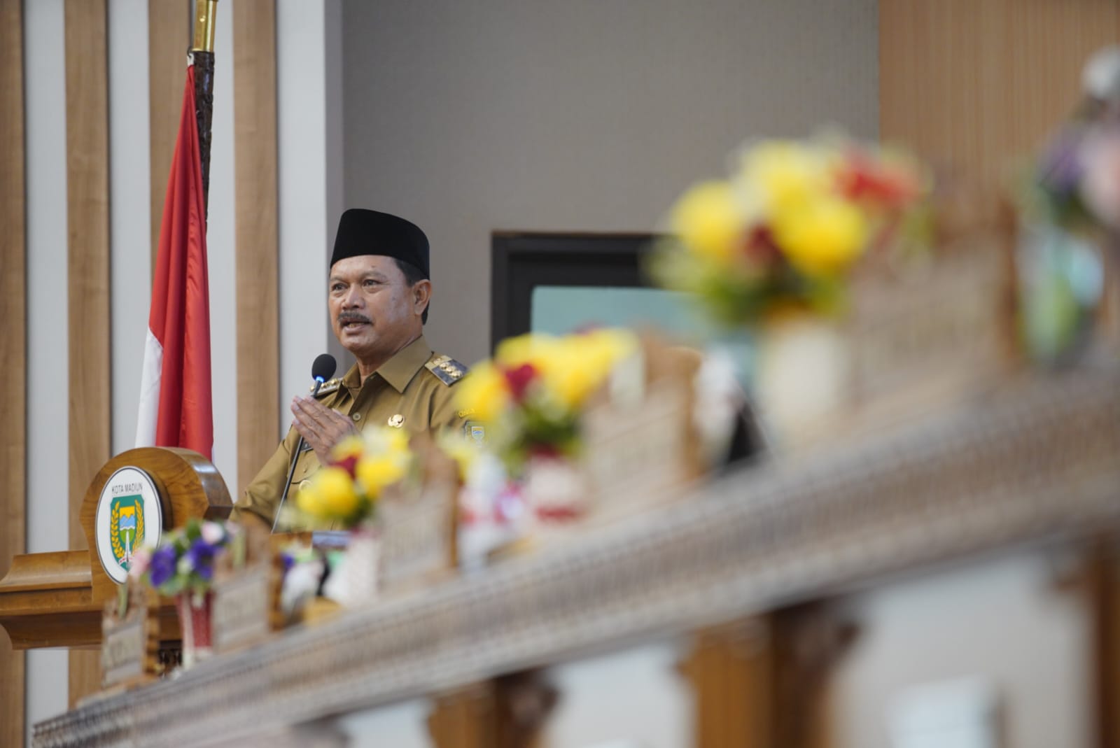 Foto 2 dari 10: Rapat Paripurna Lanjutan LKPj Wali Kota TA 2022, Wali Kota Apresiasi Rekomendasi Wakil Rakyat