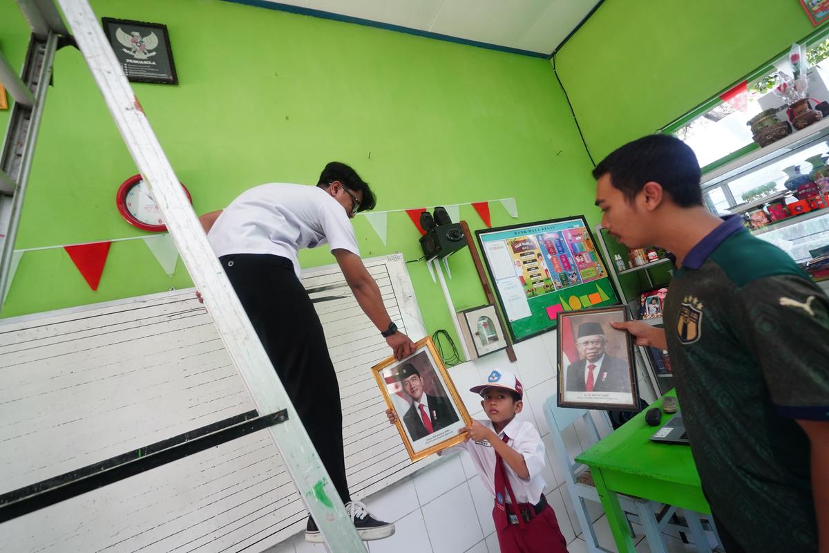 Foto 13 dari 18: Sambut Presiden Baru