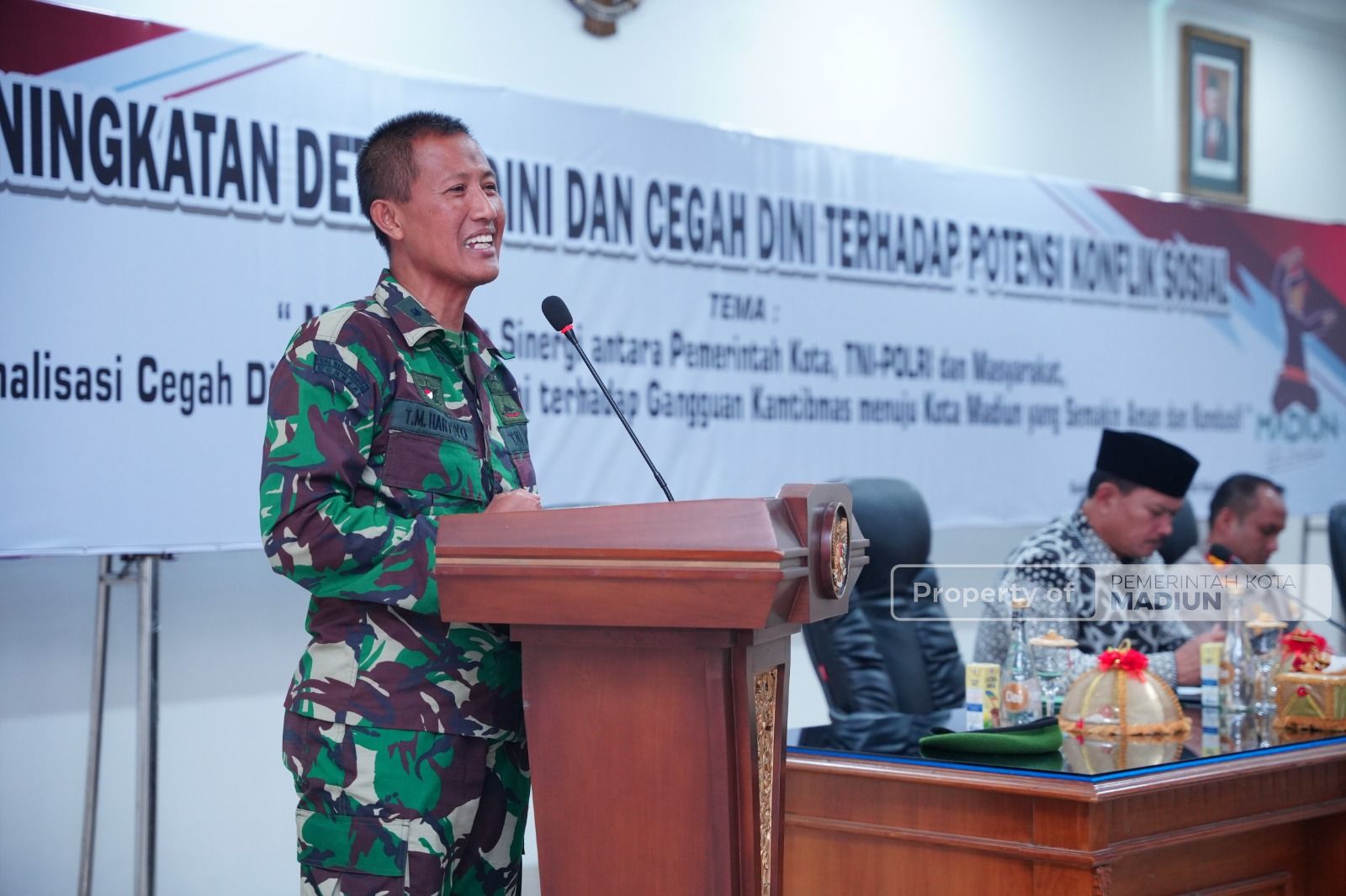 Foto 5 dari 8: Jadi Narasumber Peningkatan Deteksi dan Cegah Dini Terhadap Konflik Sosial, Wali Kota Imbau Jaga Kondusifitas