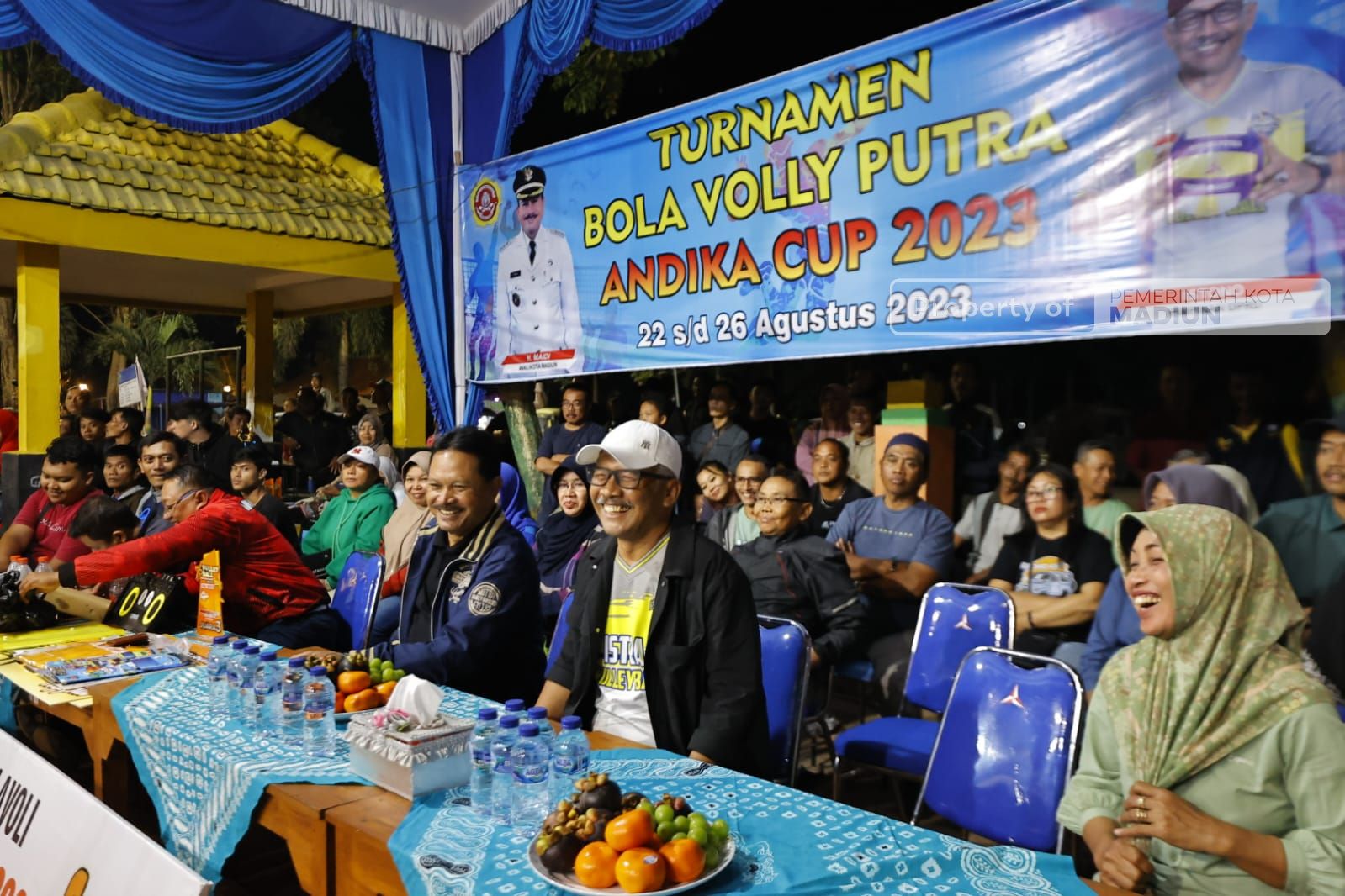 Foto 7 dari 9: Turnamen Bola Voli Andika Cup Berikan Banyak Manfaat Positif, Wali Kota Apresiasi Hadirnya Kejuaraan