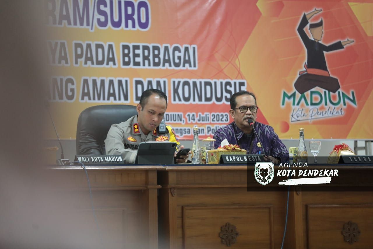 Foto 9 dari 10: Hadiri Sarasehan Persiapan Pengamanan Suro, Wali Kota : Aman Itu Mahal